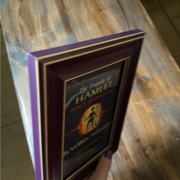 Hamlet Framed Vintage 1958 Book Cover Art - The Tragedy of Hamlet - Picture 6 of 11